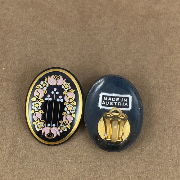 Vintage retro Michaela Frey Earrings and Breacelet - Picture 5 of 7